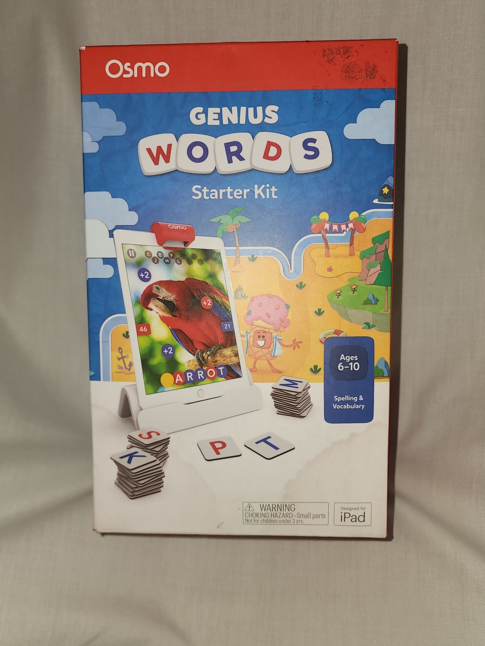 Osmo Genius Words Starter Kit Educational Game for iPad Ages 6 to 10